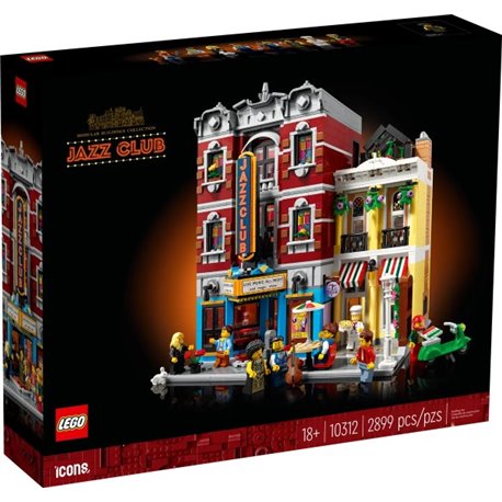 Lego Icons - Club de Jazz - 10312 + 40586 Camión Mudanza Jazz