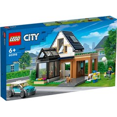 Lego City - Casa Familiar y Coche Eléctrico - 60398