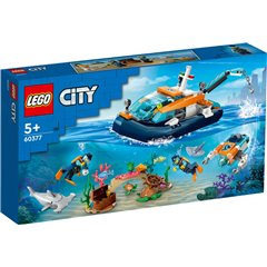 LEGO City - Barco de Exploración Submarina - 60377