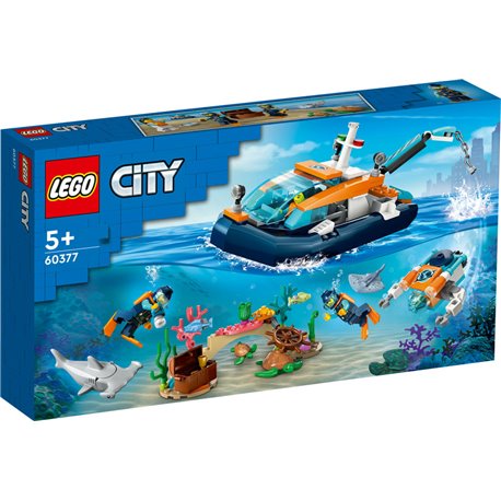 Lego City - Barco de Exploración Submarina - 60377