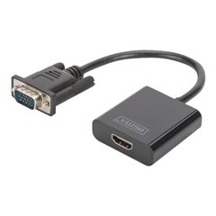 Digitus Adaptador VGA con Audio 35mm - HDMI