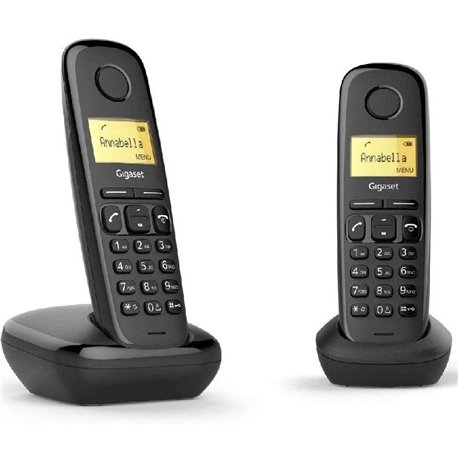 Gigaset A270 Duo Telefono Inalambrico DECT Negro (Outlet)