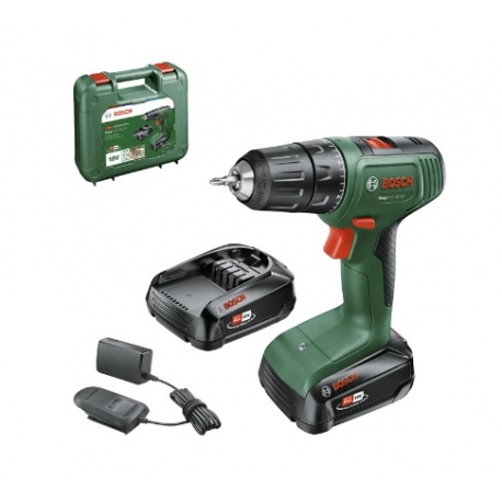 Bosch EasyDrill 18V-40 2.0Ah Maletin + 2 Baterias Atornillador Baterias