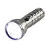 Linterna 28 Leds Aluminio Resistente Al Choque Plata