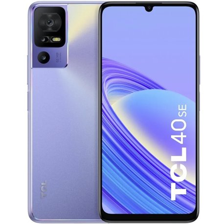 TCL 40 SE 128GB 4GB 6.73'' Dual SIM Cam 50MP Purpura Smartphone (Outlet)