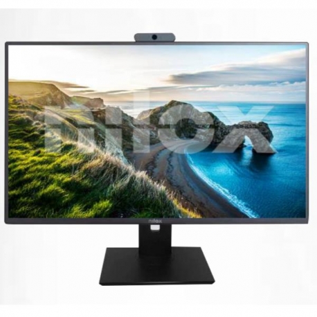 Nilox NXM24RWC01 Monitor LED 23,8'' 4ms HDMI VGA Webcam Multimedia (Outlet)