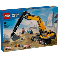 LEGO - Excavadora de Obra Amarilla - 60420