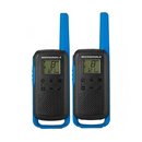 Motorola T62 Walkie-Talkie Pack 2 Baterias Azul Negro (Nuevo Desprecintado)
