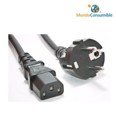 Cable Alimentacion IEC - Schuko 1.80 Metros