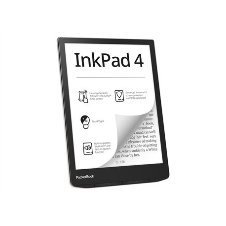 Pocketbook 4 InkPad 7.8'' 32GB Plata Wifi Libro Electronico (Outlet)