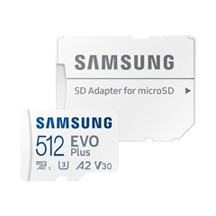 Samsung EVO Plus 512GB Micro SDXC + Adaptador 130Mbps (Outlet)