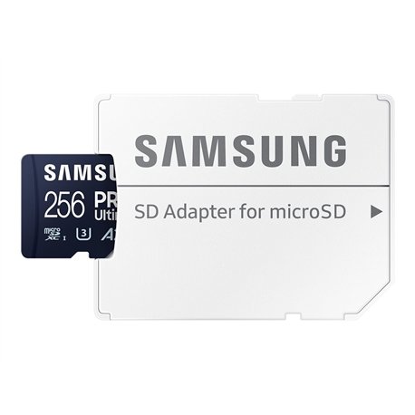 Samsung PRO Ultimate 256GB Micro SDXC + Adaptador 200Mbps (Outlet)