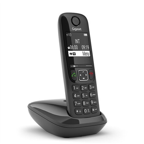 Gigaset A690 DECT Telefono Inalambrico Negro / Plateado (Outlet)