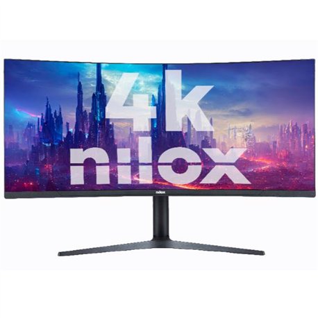 Nilox NXM344KD11 34'' Ultrawide 4K 2xHDMI 2xDP 1ms Multimedia Curvo (Outlet)