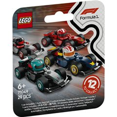 LEGO Minifiguras - Coches de F1 Coleccionables - 71049 (Caja Completa) Pack 36 Unidades