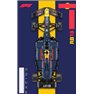 Poster RedBull personalizable con nombre para Lego