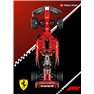 Poster Ferrari personalizable con nombre para Lego