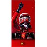 Poster Ferrari personalizable con nombre para Lego