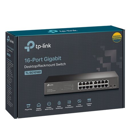 TP-Link TL-SG1016DE Switch 16 Puertos Gigabit