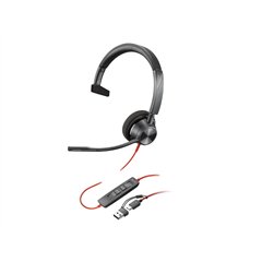 Poly Blackwire 3310 monoaural USB/C/A Cert. Teams