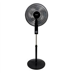 Ventilador Pie Haeger Smooth Wind 45W 130cm 3 Vel. Negro 40cm Diametro (Outlet)