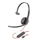 Poly Blackwire 3210 + Adaptador USB C - Auricular Mono+ Micro Bulk