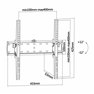 Soporte TV Aisens WT55T-015 32''55'' Inclinación 