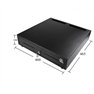 Cajon Portamonedas 46x46 cm 5 Billetes 8 Monedas Negro Automatico / Manual + Recogida cables 