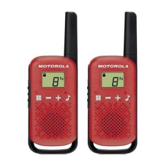 Motorola T42 Walkie-Talkie Pack 2 Rojo (Outlet)