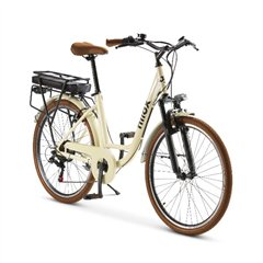 Nilox J5 PRO eBike Bicicleta Electrica 25Km/h 26'' 250W 65Km Beige