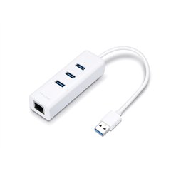 TP-Link UE330 Adaptador USB a Gigabit Rj45 + 3 x USB 3.0 (Nuevo Embalaje Deteriorado)