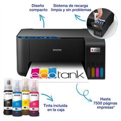 Epson EcoTank ET-2861 Multifuncion Wifi Bote Tinta (Nueva Embalaje Deteriorado)