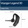 Poly Voyager Legend 30 Cancelación Ruido Auricular Bluetooth