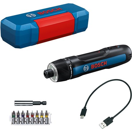Bosch GO 3 Atornillador Bosch Profesional + Minimaletin + Set 8 Puntas