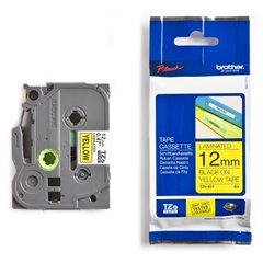 Cinta Original Brother Tz631 2Mm For Pt'S Black On Yellow