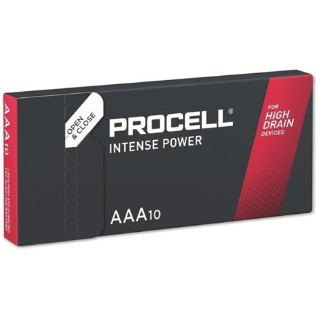Pack 10 Pilas AAA L03 Duracell PROCELL 1.5V Alcalinas