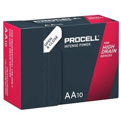 Pack 10 Pilas AA LR6 Duracell PROCELL 1.5V Alcalinas