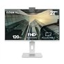 Nilox NXM27RWEB02W 27'' Full HD 120Hz Pivotante 4ms LED VGA HDMI DP Camara + Altavoces Blanco (Nuevo Embalaje Deteriorado)