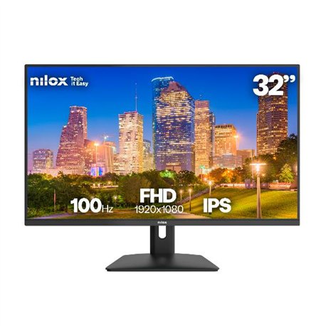 Nilox NXM32FHD1001 Monitor 32'' 4ms Full HD HDMI VGA 100Hz