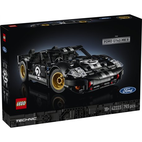 LEGO Technic - Coche de Carreras Ford GT40 MKII de 1966 - 42223