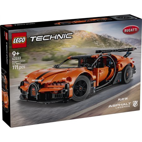 LEGO Technic - Hipercoche Bugatti Chiron Pur Sport - 42222
