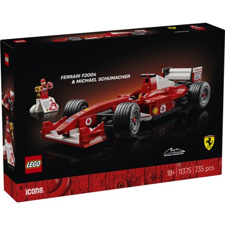 LEGO Icons - Ferrari F2004 y Michael Schumacher - 11375