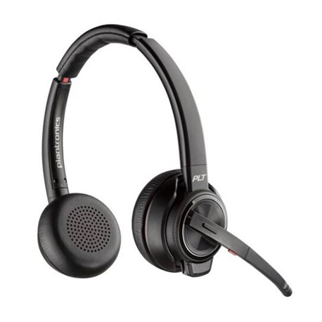 Poly SAVI 8220 UC Auriculares Inalámbricos DECT Bluetooth Certf Teams (Embalaje Deteriorado)
