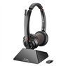 Poly SAVI 8220 UC Auriculares Inalámbricos DECT Bluetooth Certf Teams (Embalaje Deteriorado)