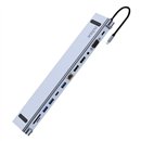 Nilox Docking Station USB-C 12 Puertos HDMI VGA SD MIcroSD USB 2.0 3.0 Jack 3.5 (Nuevo Embalaje Deteriorado)