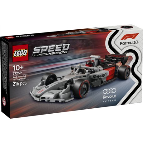 LEGO Speed Champions - Coche de Carreras Audi Revolut F1 Team R26 - 77259