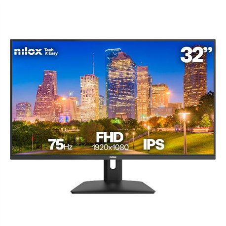 Nilox NXM32FHD1201 32'' Full HD IPS 4ms Monitor HDMI VGA (Embalaje Deteriorado)
