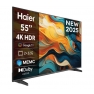 TV Haier 55'' H55K85FUX 4K HDR10 Smart TV Google TV (Nueva Embalaje Deteriorado)