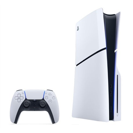 PlayStation 5 Slim 1TB Chasis E + Mando Dual + Juego Astro´s Playroom Preinstalado (Nuevo Embalaje Deteriorado)