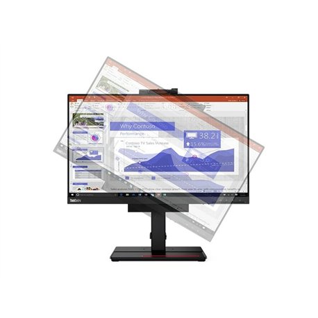 Lenovo ThinkCentre TIO24 Gen4 24'' Full HD 4ms Monitor Tactil + Webcam DP USB Pivotante (Nuevo Embalaje Deteriorado)